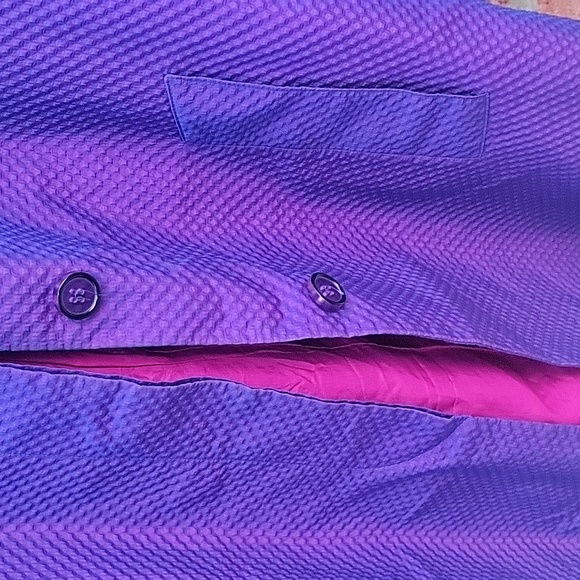 Iridescent Purple light weight jacket - Picture 3 of 6